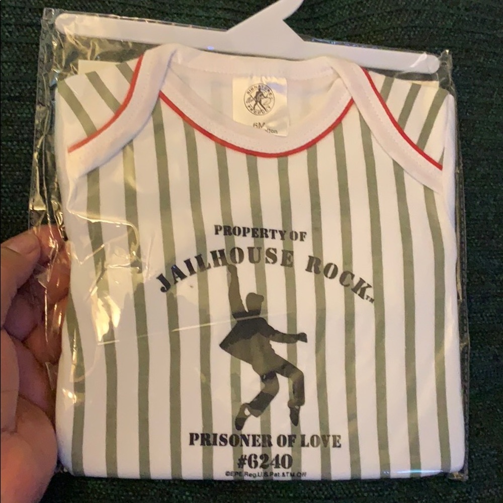 Elvis Presley Signature Baby Onesie